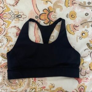 LULULEMON BLACK SPORTS BRA